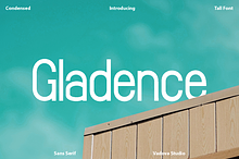 Gladence – Condensed Tall Sans Serif