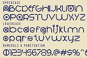Detailed Artdeco Font, a Sans Serif Font by 177Studio (Thumbnail 7 of 8)