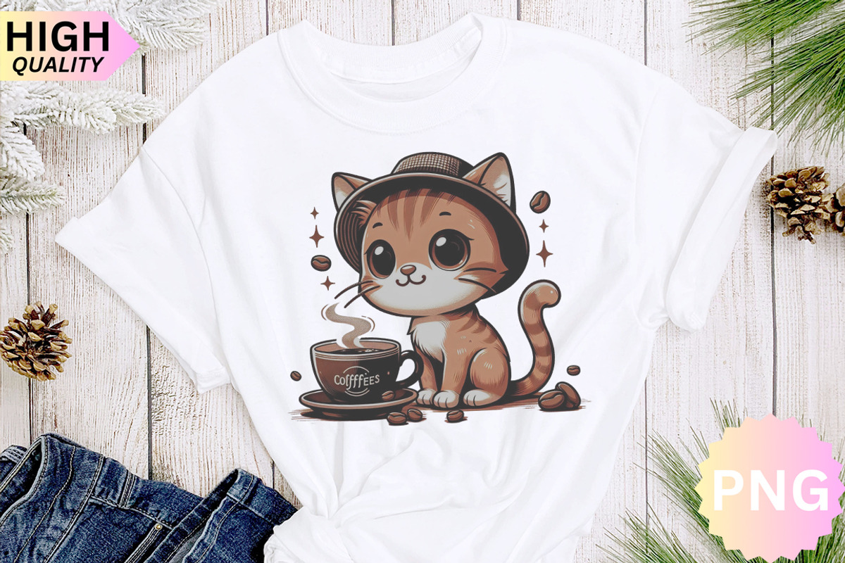 Cat And Coffee Clipart Bundle, a Graphic by crative8112 (Photo 6 of 10)