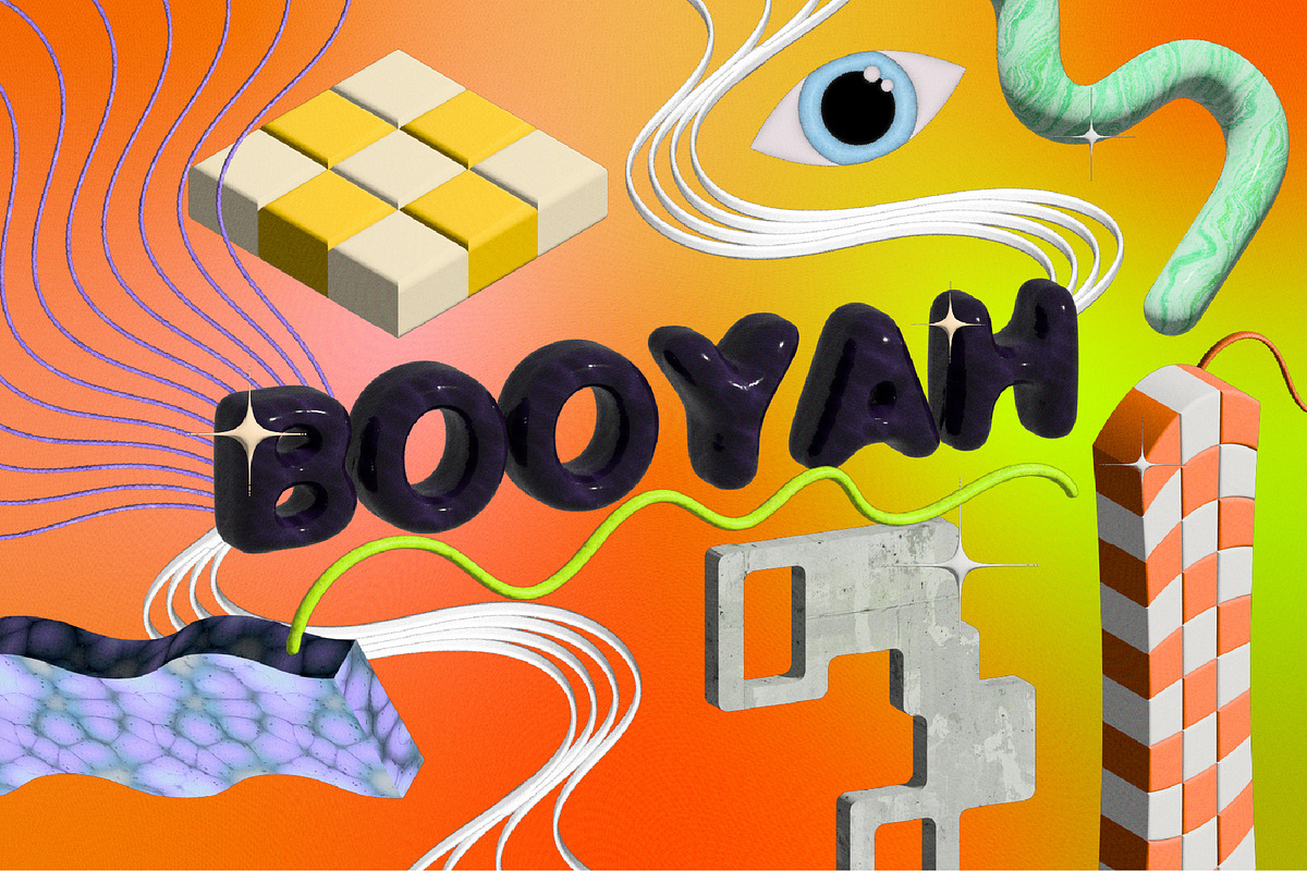 Neo 3D Postmodern Elements 2, an Object Graphic by angelainthefields (Photo 12 of 13)