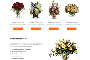 Flowers Responsive One Page Theme