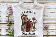 Good Girls Read Bad Books PNG, an Illustration by DreamPrint404 (Thumbnail 2 of 6)