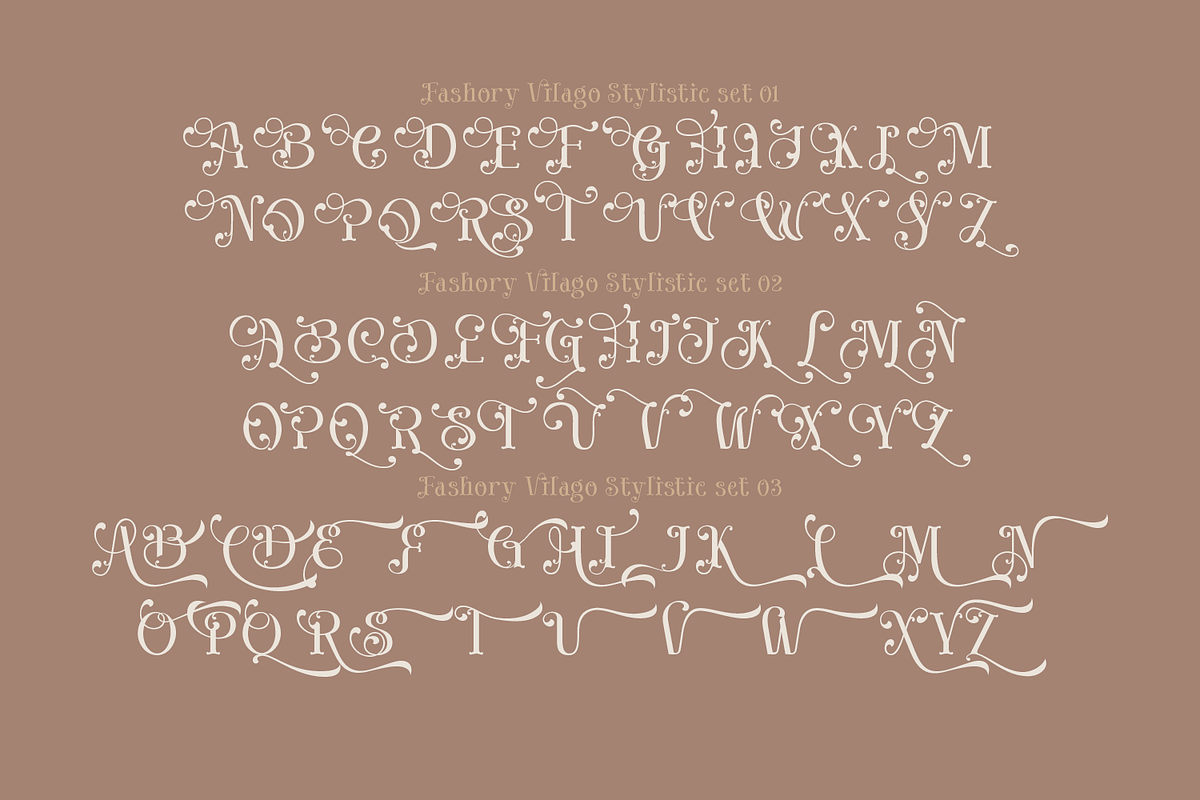 Fashory Vilago Font, a Serif Font by TypeClassHeroes (Photo 7 of 10)