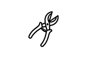 50 Professional Garden Shears Vector, an Illustration by hafijul (Thumbnail 16 of 51)