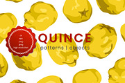 Quince Patterns & Graphic Objects., a Pattern Graphic by IrinaCzaran (Thumbnail 1 of 6)