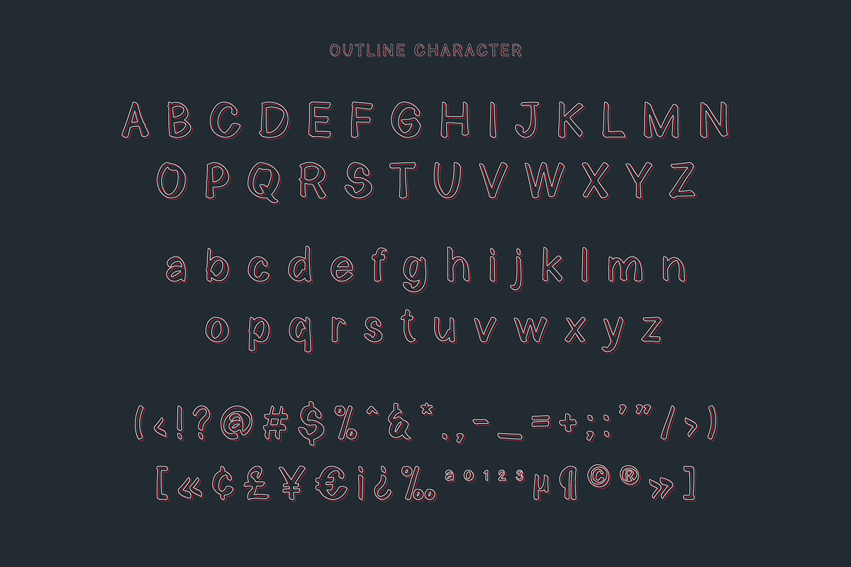 Redmoon - Handwritten Font, a Script Font by Krakenbox Studio (Photo 9 of 13)