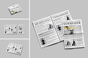 Newspaper Mockup, a Books & Magazine Mockup by Amigos__46 (Thumbnail 1 of 5)