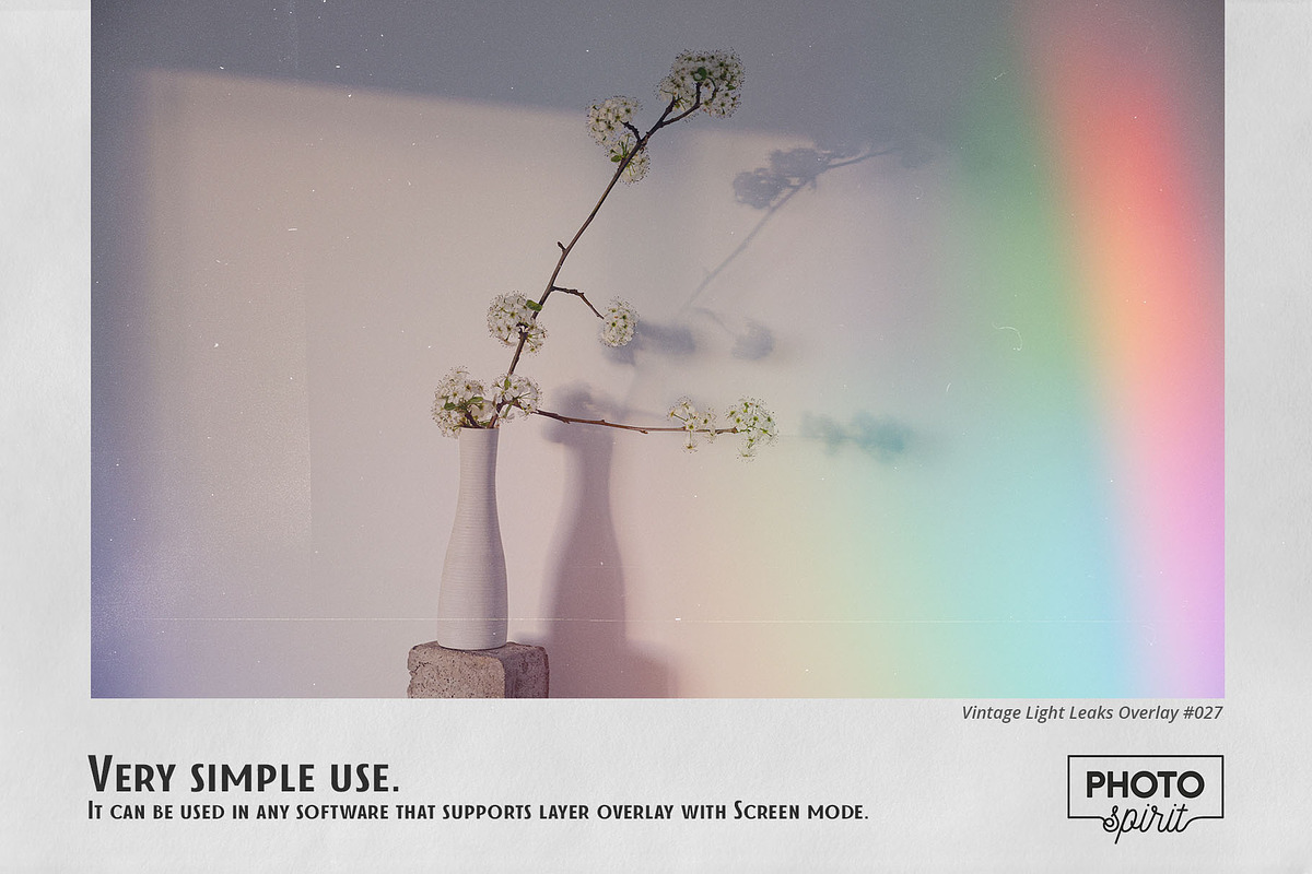 Vintage Light Leaks Overlays, a Brushes & More by PhotoSpirit (Photo 6 of 10)