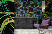 Colorful Paint Traces, a Wallpaper Graphic by MalyskaStudio (Thumbnail 9 of 13)
