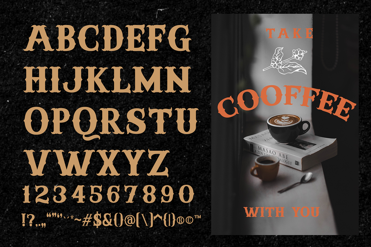 COOLDNES, a Blackletter Font by dansdesign (Photo 4 of 8)