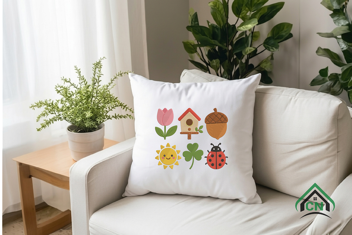Garden Critters Embroidery Design, a Solid Icon by Craft Nest (Photo 4 of 6)