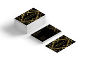 Modern Deco Business Card Templates, a Business Card Template by Nova Donna (Thumbnail 3 of 5)