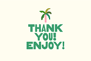 Palm Trees! Painted Illustrations, a Graphic by Studio Funshop by Kelli (Thumbnail 4 of 4)