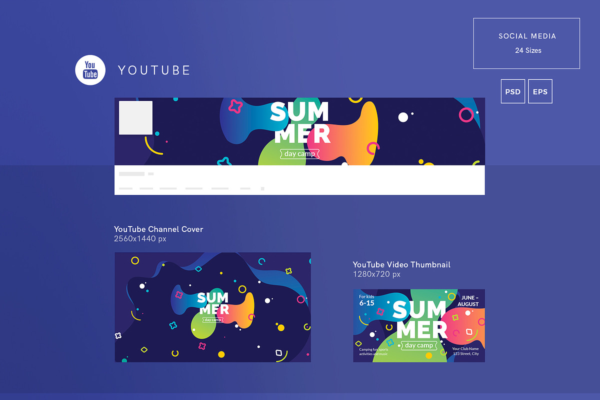 Branding Pack | Summer Camp, a Books & Magazine Mockup by Amber Graphics (Photo 8 of 9)