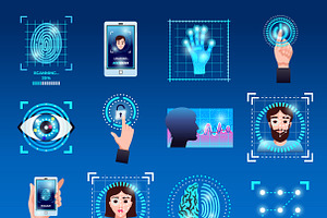 Identification Technologies Icons