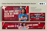 Gamer Reaction Youtube & Canva, a Social Media Template by Attype (Thumbnail 1 of 5)