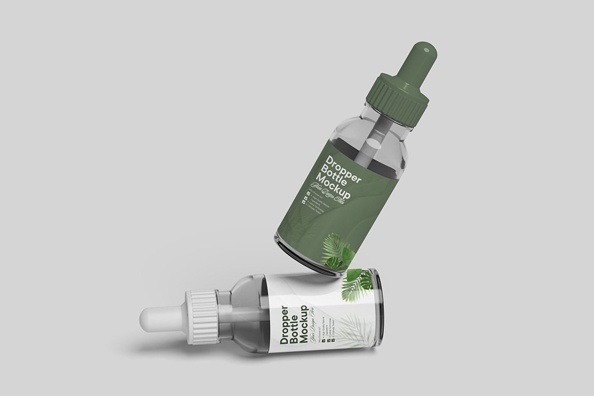 Dropper Bottle Mockup, a Packaging Mockup by seramoe (Photo 5 of 5)