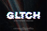 GLTCH - Glitch Typeface font, a Font by Vroz Studio (Thumbnail 1 of 6)