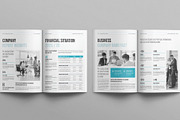 Company Profile & Report Template, a Brochure Template by E-Type (Thumbnail 7 of 13)