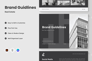 Skyline - Brand Guideline Template, a Branding & Logo Template by twinstd