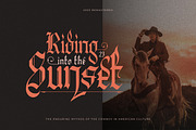 Rosezy Striking Blackletter Font, a Blackletter Font by infernostudio3 (Thumbnail 6 of 10)