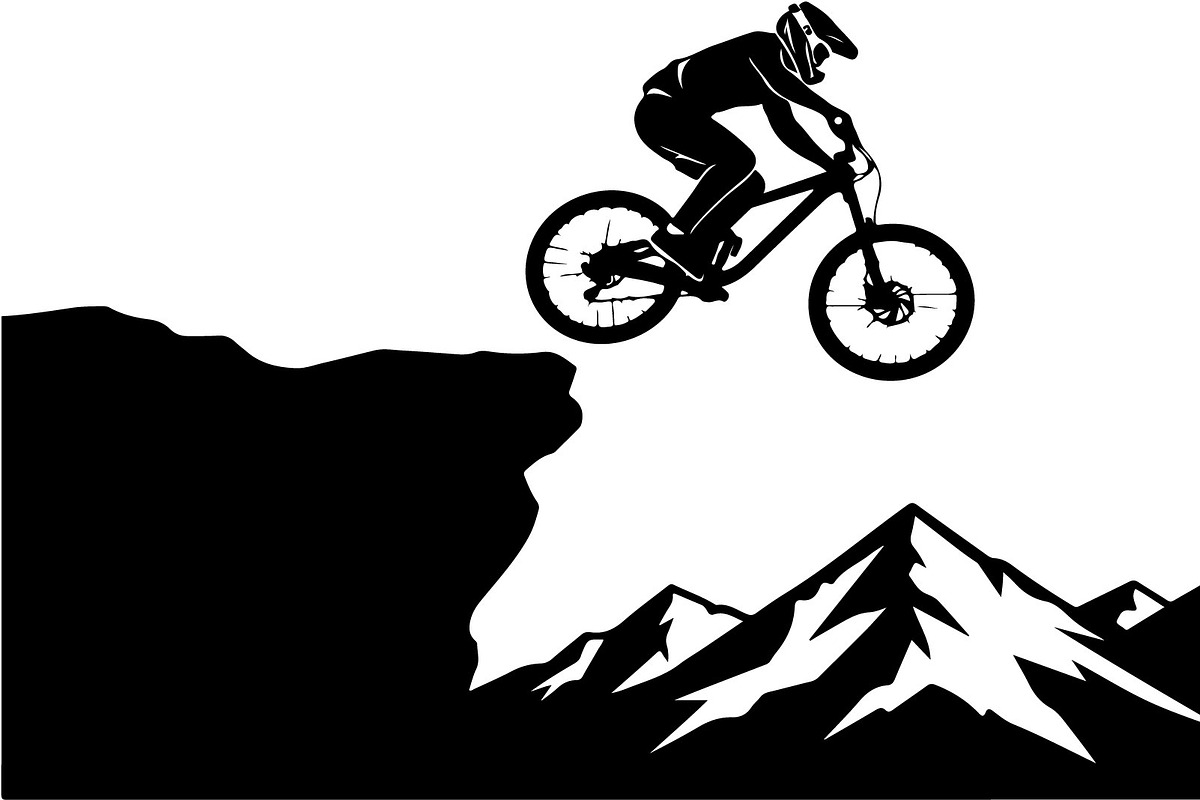 Cycling Sport Silhouette Bundle, an Illustration by Designs_River (Photo 30 of 38)