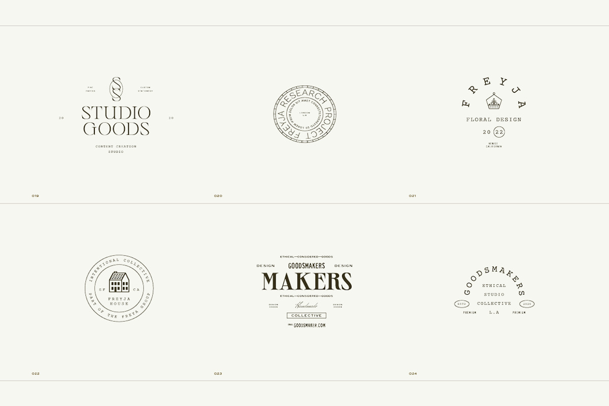 Freyja | Logo Kit for Brand Stylists, a Branding & Logo Template by Studio Standard (Photo 13 of 16)