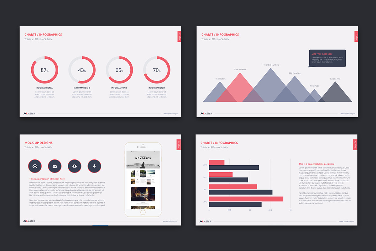 Master Keynote Template, a Presentation Template by PreFactory