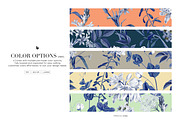 Fleur d’Azur Exquisite Floral Prints, a Pattern Graphic by LEAFure (Thumbnail 2 of 10)