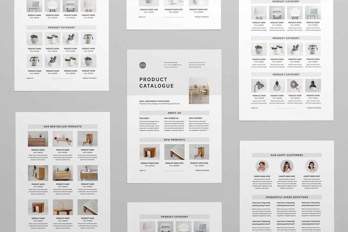 Product Catalog Sheet, a Flyer Template by Leaflove (Photo 8 of 9)