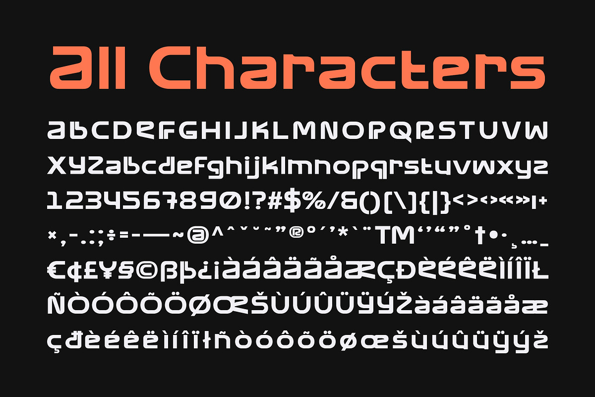 CS Vision – Techno Font, a Sans Serif Font by Craft Supply Co. (Photo 8 of 8)