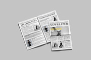 Newspaper Mockup, a Books & Magazine Mockup by Amigos__46 (Thumbnail 4 of 5)