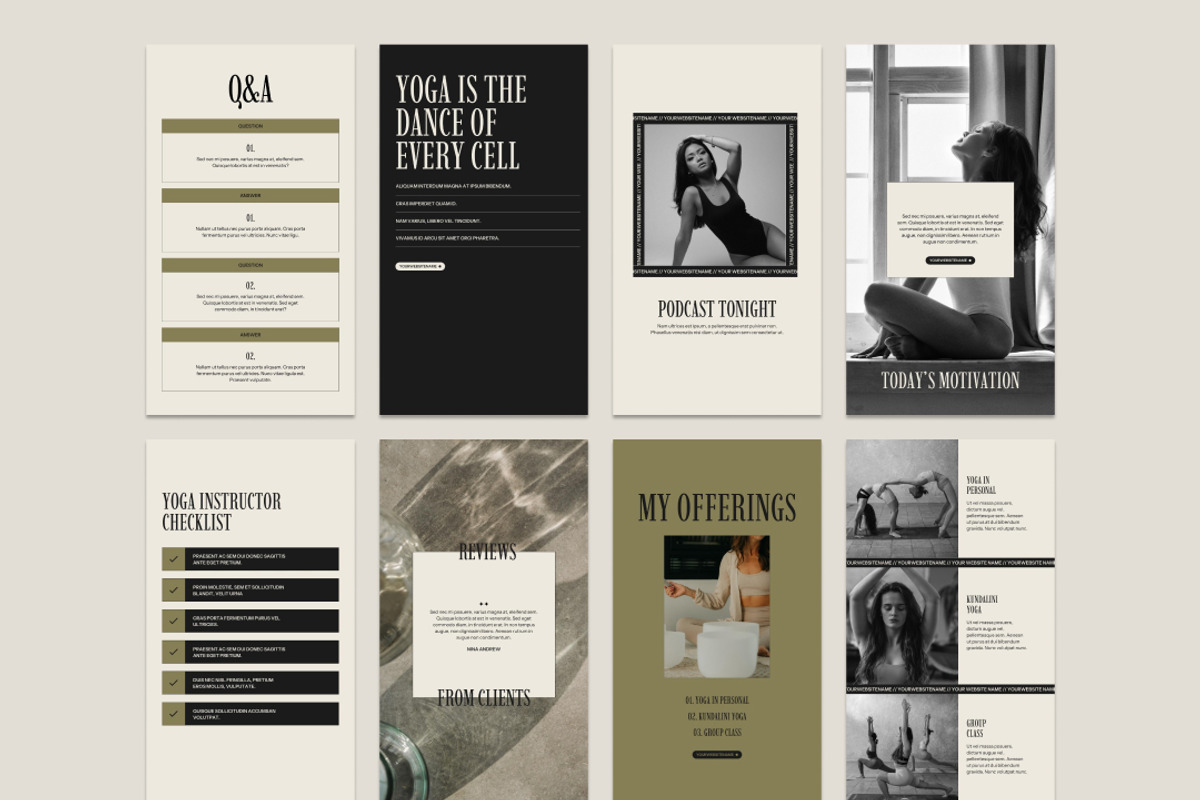Evania | Social Media Templates, a Social Media Template by Rare Muse (Photo 9 of 12)