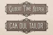 AM Wristen & Ornaments (Disc 20%), a Serif Font by Akarmati (Thumbnail 11 of 13)