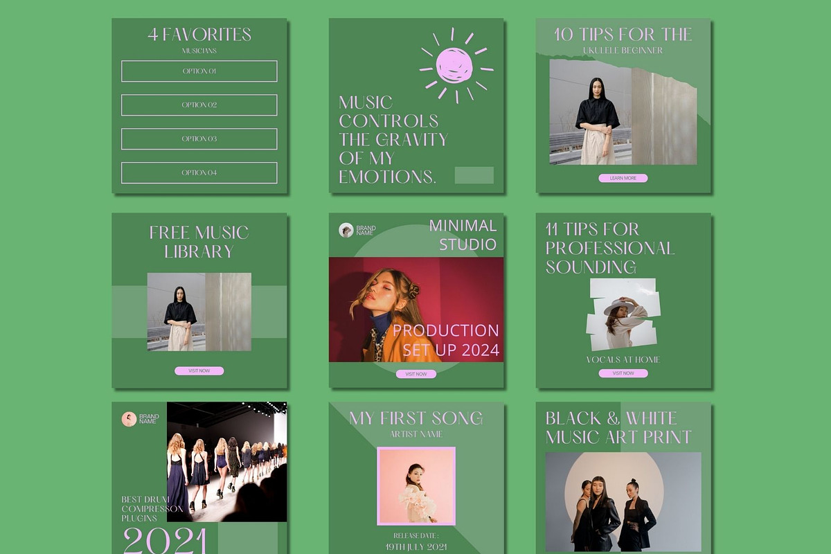 Angelic Social Media Post Templates, a Social Media Template by BoontenStudio (Photo 5 of 7)
