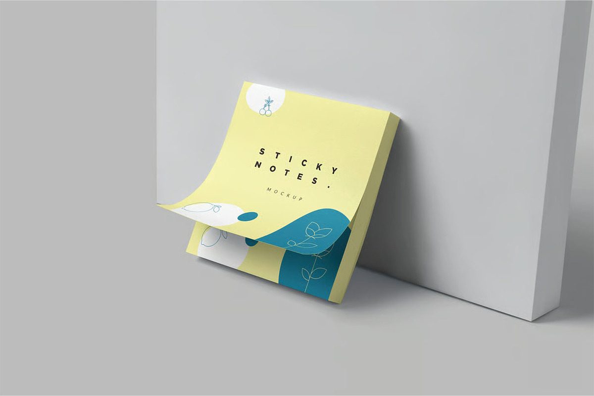 Sticky Note Pad Mockups, a Product Mockup by megostudi0 (Photo 6 of 6)