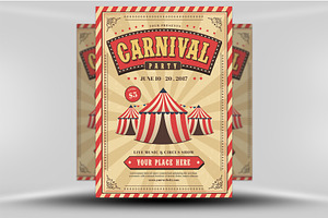 Carnival Event Party Flyer Template