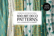Art Deco Patterns Collection, a Pattern Graphic by DesignerCandies (Thumbnail 1 of 21)
