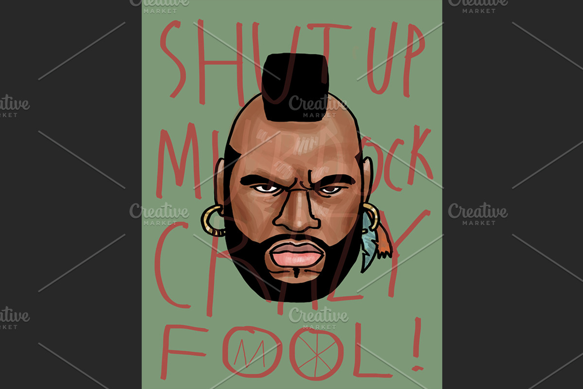 Mr. T Fanart by MO, an Illustration by www.miguelotalora.com
