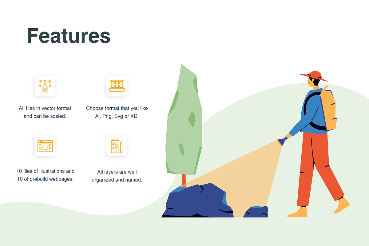 Flat Style Scenes for Web & Startup, a Graphic by GraphicCo (Photo 5 of 6)