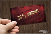 Chinese style gift voucher or discou, a Card Template by Tzochko (Thumbnail 3 of 5)