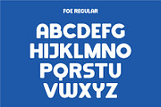 Fooe Fooe Font | Sporty Retro Font, a Sans Serif Font by WhymoreArt (Thumbnail 7 of 11)