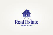 real estate home rent icon logo, a Branding & Logo Template by Blazybone (Thumbnail 2 of 2)