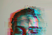 90 Glitch faces, a Person Illustration by Handmadefont (Thumbnail 14 of 94)