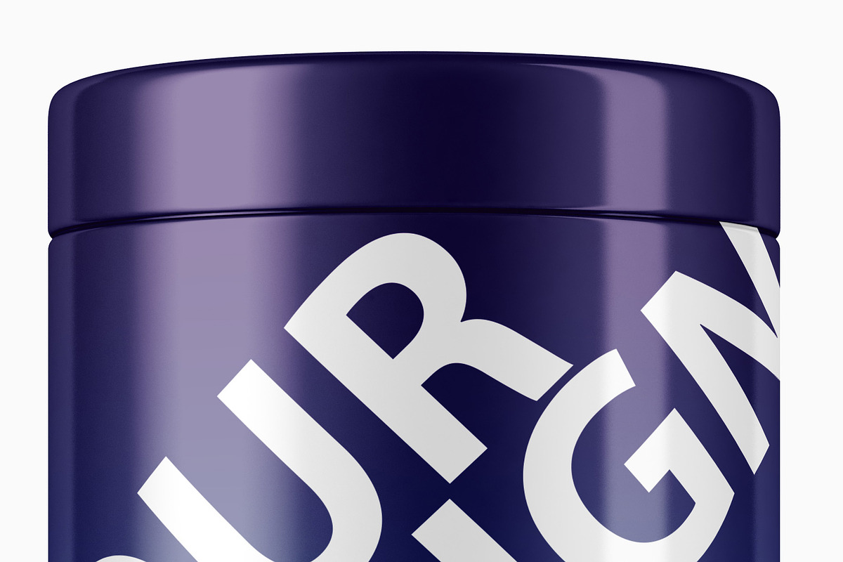 Metal CAN Packaging PSD Mockup, a Cups & Container Mockup by GreatFruit (Photo 6 of 6)