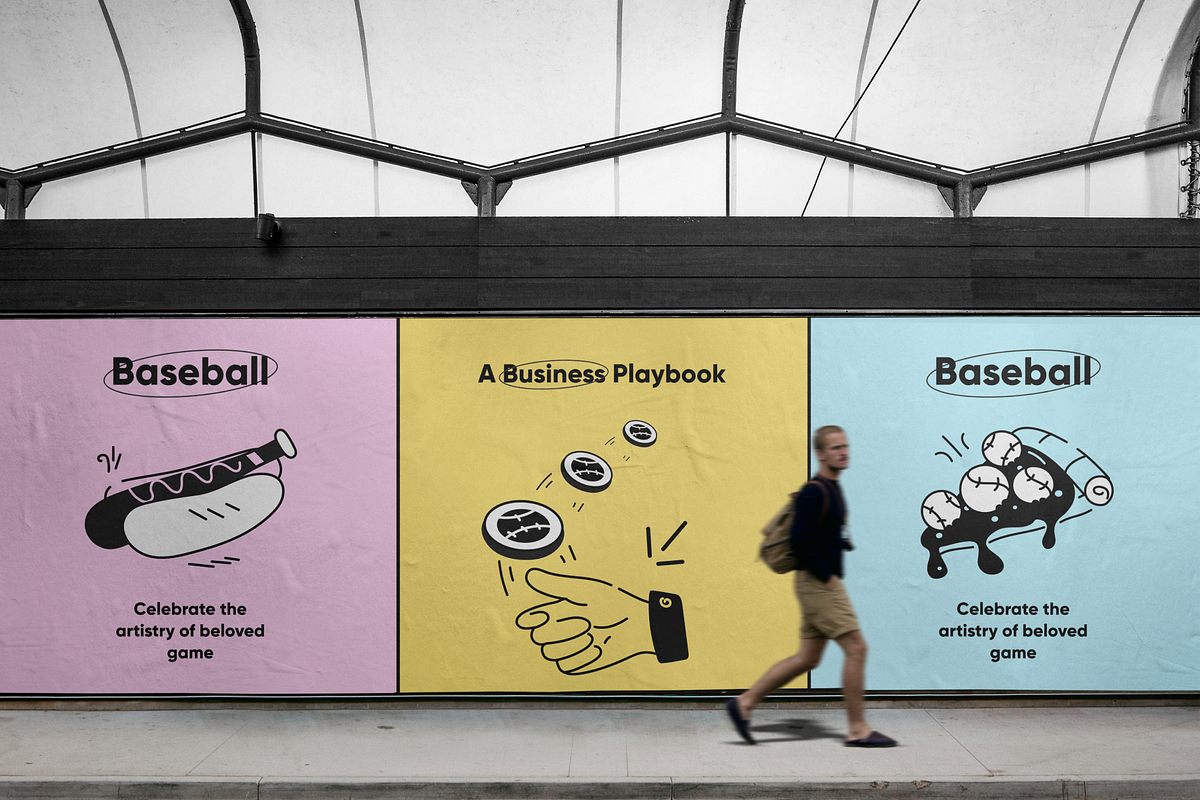 Animated Baseball Doodle Icons, a Solid Icon by Prosymbols (Photo 5 of 8)