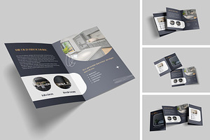 High Quality Bifold Brochure Mockup, a Mockup by DxSLEX