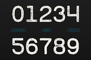 CS Alice Mono Stamp, a Sans Serif Font by Craft Supply Co. (Thumbnail 7 of 8)