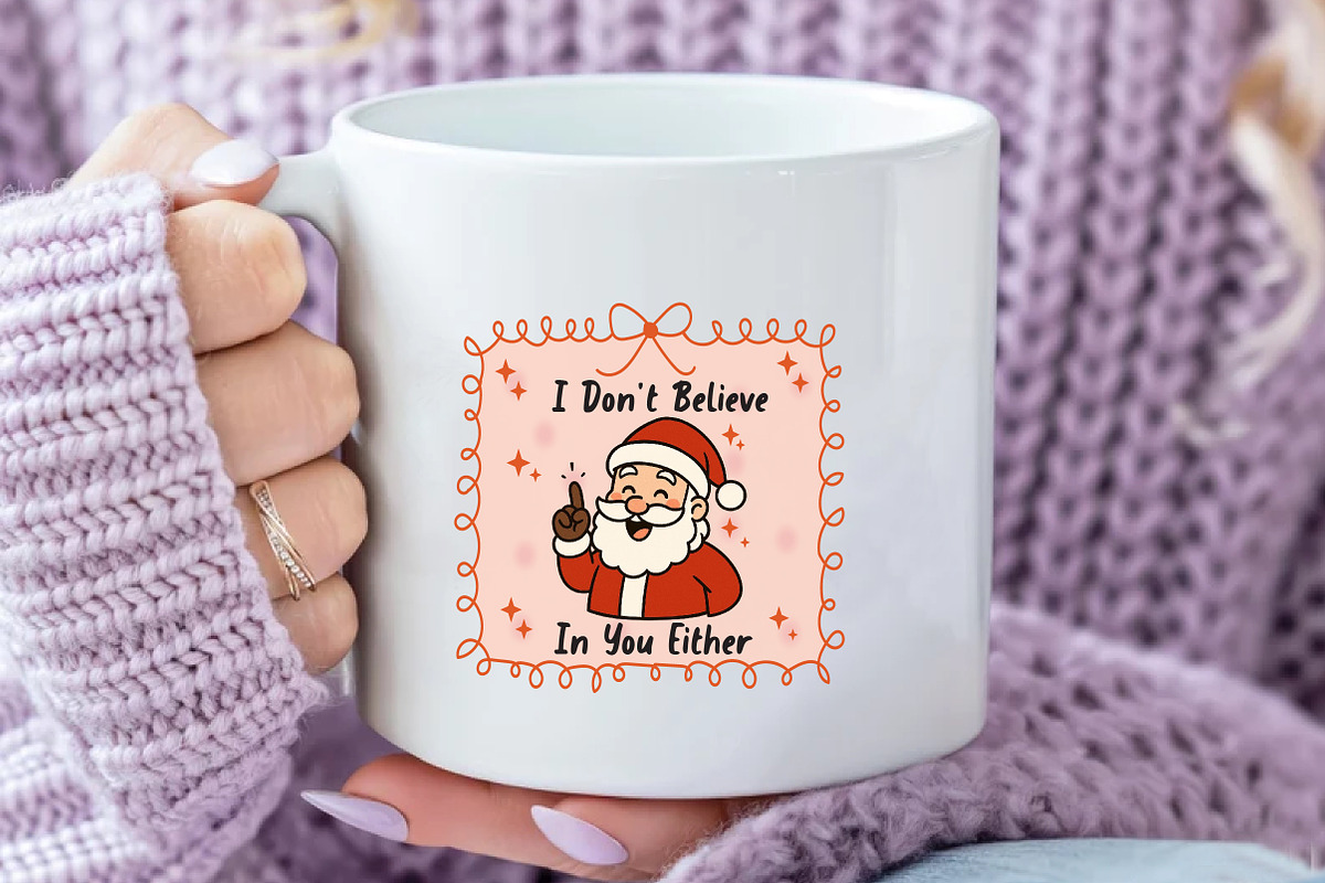 Christmas Sublimation i don't, an Illustration by Daily.Designs (Photo 4 of 5)