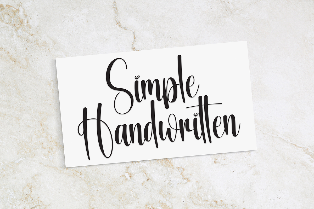 Autography | Script Font, a Handwritten Font by Scratchones (Photo 4 of 8)